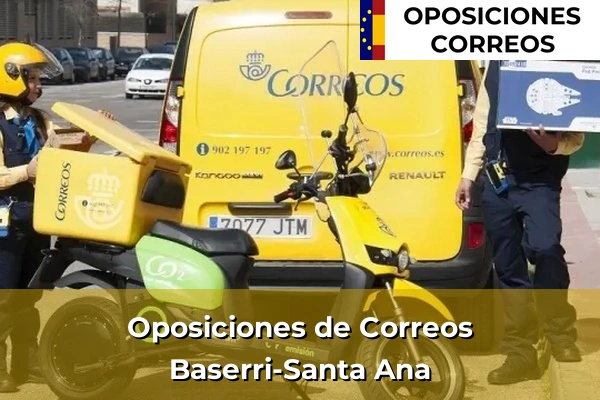 Oposiciones de Correos en Vizcaya 15 Oposiciones de Correos en Baserri-Santa Ana