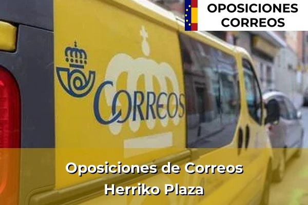 Oposiciones de Correos en Vizcaya 35 Oposiciones de Correos en Herriko Plaza