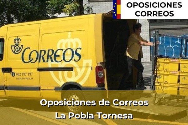 Oposiciones de Correos en La Pobla Tornesa