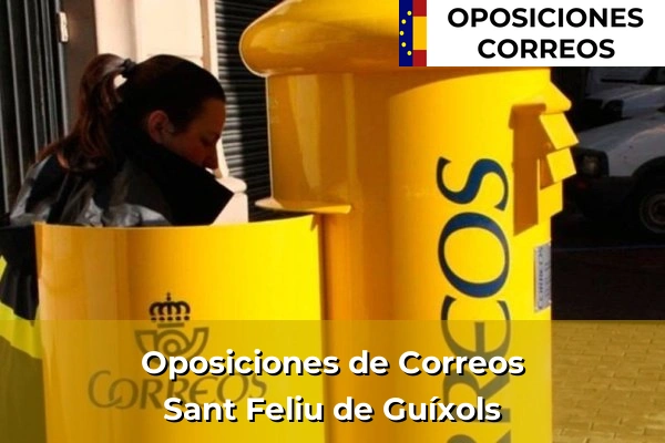 Oposiciones de Correos en Sant Feliu de Guíxols